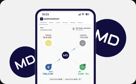 MarkeDroid app preview