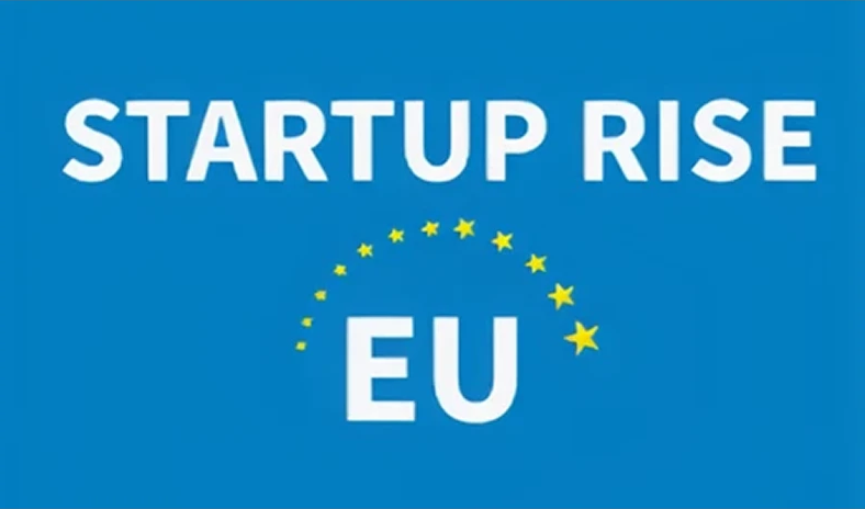 startup rise eu logo blue
