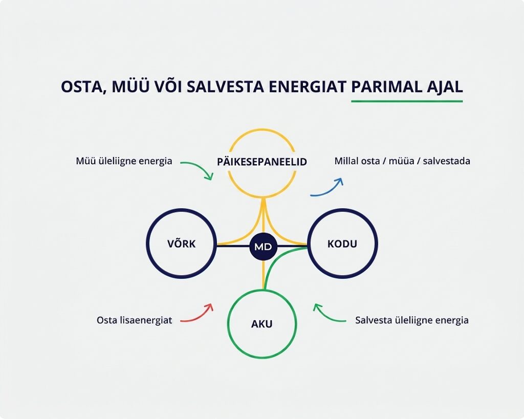 Markedroid ET virtual power plant network est